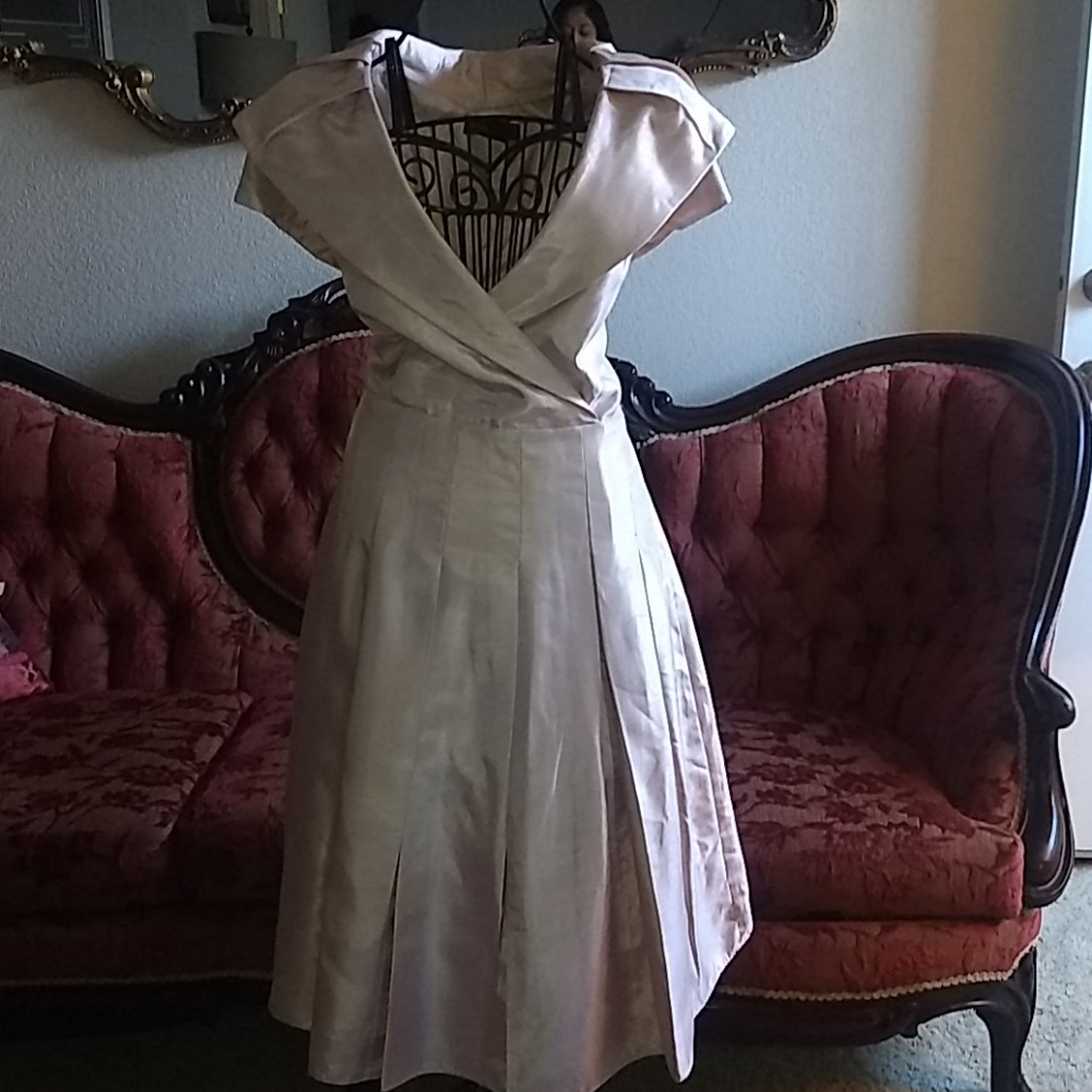 Evening Dusty Rose Pale Pink Dress